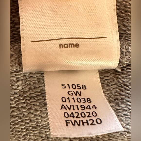 Kid’s Hanna Andersson Heather Gray Cotton Bright Basics Survivor Zip-Up Hoodie - Picture 13 of 14